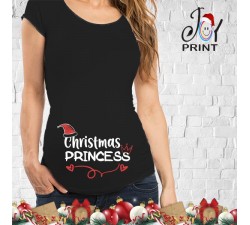 Maglia Premaman Personalizzata Natalizia Christmas Royals Idea Regalo