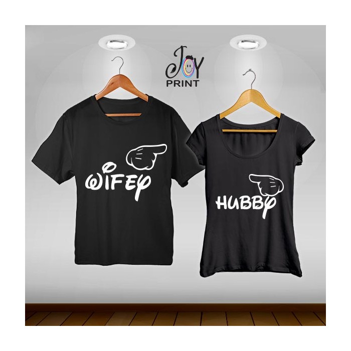 Coppia di t shirt Mr&Mrs Mose Married